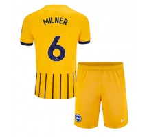 Brighton James Milner #6 Koszulka Wyjazdowa dzieci 2024-25 Krótki Rękaw (+ krótkie spodenki)